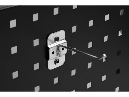 STENA NÁSTROJA/PERFOROVANÝ PANEL, ROZMER 10MM X 10MM, ROZMER 660 X 700 X 20MM.