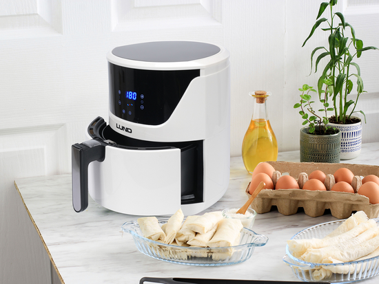 FRITADEIRA 5.7L 1800W LED, BRANCA