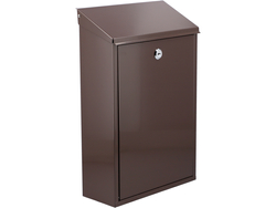 BOITE AUX LETTRES 400X250X100MM - MARRON