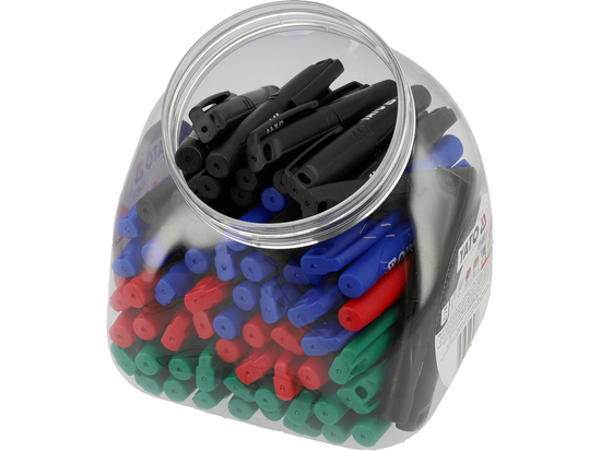 TECHNICAL MARKERS MINI SET 72 PCS / BLACK-GREEN-RED-BLUE