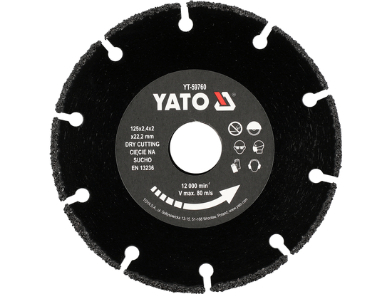 FA TÁRCSA 125MM