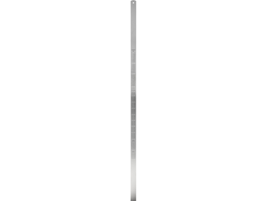 REGOLA DI MISURA IN ACCIAIO INOX 1000MM