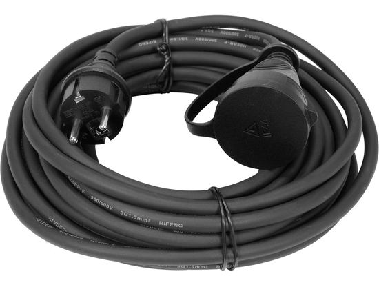 CABLE ALARGADOR CONSTRUCCIÓN 3X1.5MM2, 10M