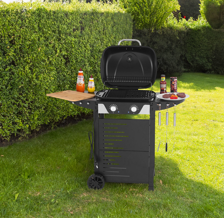 ELECTRIC GRILL ON STAND ASAHI 2300W, 47X37CM