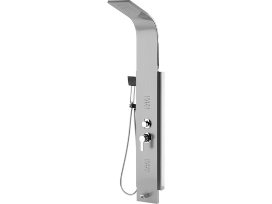 PANEL PRYSZNICOWY STEELY 6 INOX