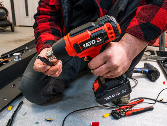 HEAT GUN 18V, 550°, II SPEED - BODY