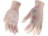 GARDEN POLYESTER GLOVES WITH PU COATING
