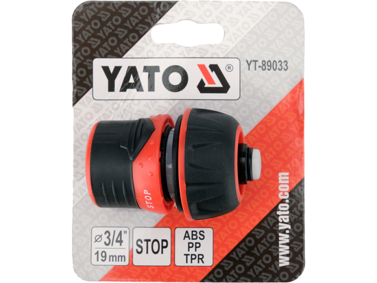 QUICK CONNECTOR WITH STOP AND LOCK FUNCTION 3/4"