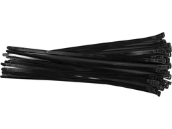 BANDAS DE PLÁSTICO, 7,6X350MM, 50 UNIDADES. DELETREAR