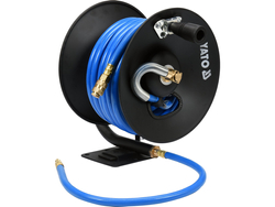 PNEUMATICKÁ HADICE NA NAVIJÁKU 10MM X 15M S RYCHLOKONEKTORY