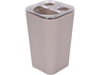 TOOTHBRUSH HOLDER CUBOID BEIGE