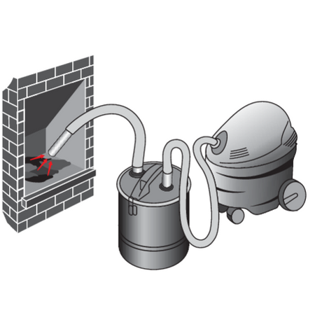 СЕПАРАТОР ДЛЯ ПОПЕЛУ, КОНТЕЙНЕР 18 Л