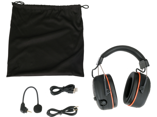 ELECTRONIC ACTIVE EARMUFFS WITH BLUETOOTH 32DB