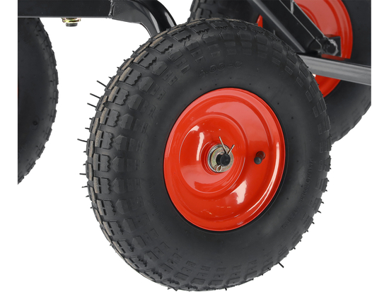 CARRELLO DA GIARDINO CON RIBALTATORE XXL 550KG