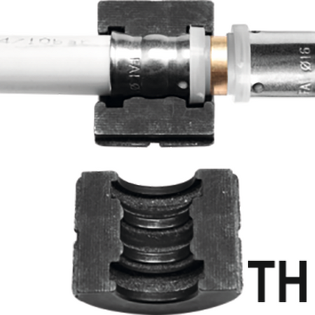 MATRICES DE REPUESTO PARA MÁQUINA CEBADORA DE TUBOS PEX-AL-PEX YT-21735 TIPO TH 32MM