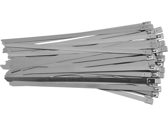 MORSETTI IN ACCIAIO INOX 8.0X250MM 50PZ.