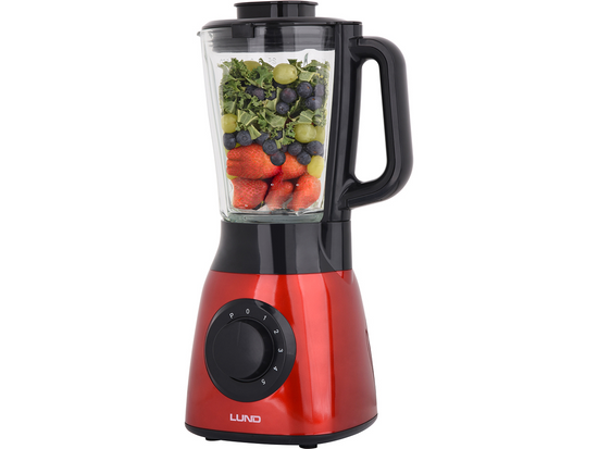 BATIDORA DE VASO 600W ROJA, CRISTAL