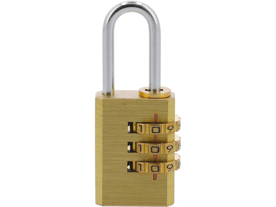  BRASS COMBINATION PADLOCK