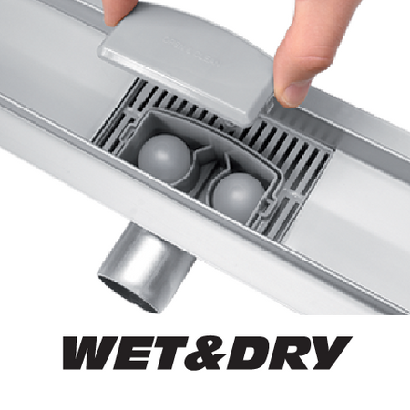 OLIMP LINEĀRĀ DRAIN 60 CM WET&DRY