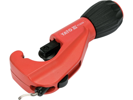 TAGLIATUBI IN RAME 6-35 MM CON SBAVATORE RETRATTILE E ROTELLA DI TAGLIO DI RICAMBIO