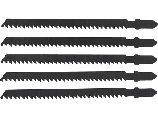 LAME DE SCIE SAUTEUSE TYPE T, 8 TPI, POUR BOIS, 5 PCS