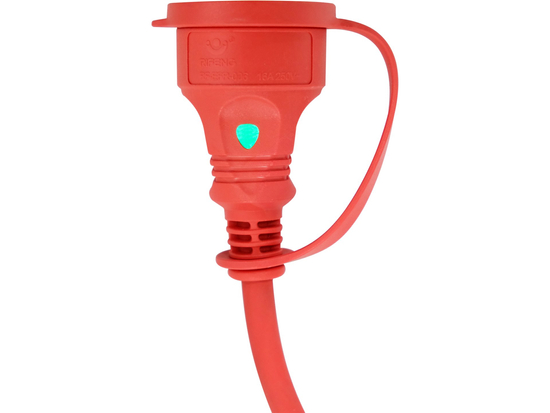 CABLE ALARGADOR DE CONSTRUCCIÓN CON LED 3X2.5MM2, 40M