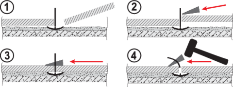 CLIP DI LIVELLAMENTO Y2MM 500 PZ