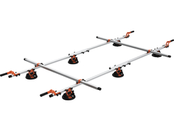 PLATE CARRIES WITH 6 SUCTION CUPS / Ø 200MM