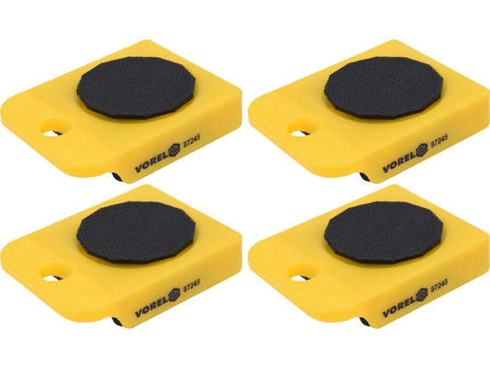 ROULEAUX POUR TRANSPORT DE MEUBLES 150 KG JEU DE 5 PIÈCES