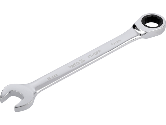 CHIAVE COMBINATA CON CRICCHETTO 19 MM