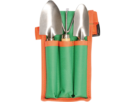 MINI GARDEN TOOL SET WITH BELT - 3 PCS