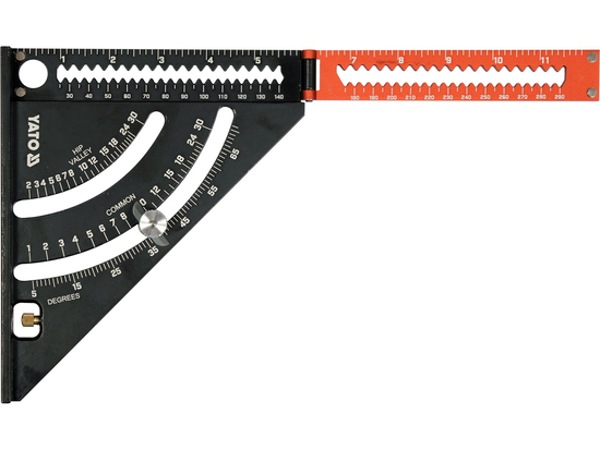BARRA ANGULAR DE ALUMÍNIO COM PÉ 140 MM - QUADRADA