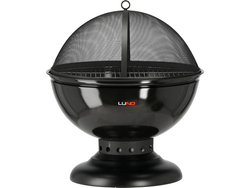 CHIMENEA DE ACERO CON REJILLA 54CM