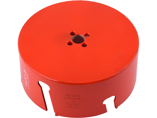 SCIE TROU UNIVERSELLE TCT 152MM 5/8'' POUR SILKA, BLOCS DE CÉRAMIQUE ET PANNEAUX OSB