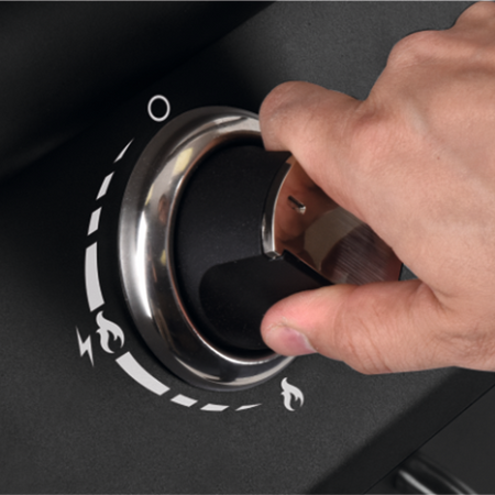 PARRILLA DE GAS LOVON 4+1