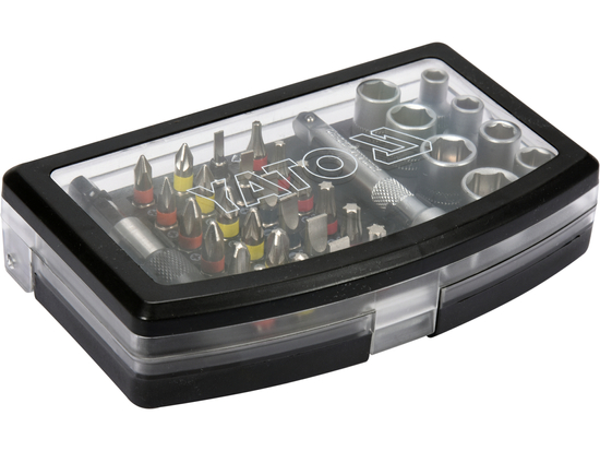 SET PUNTE E BUSSOLE PER CACCIAVITE 34 PZ.