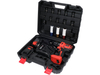 YATO 18V IMPACT TOOL SET: IMPACT WRENCH AND SOCKETS - 2X BATTERY 3 AH