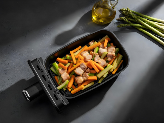 FRITÉZA 2200W 4L+4L ČER