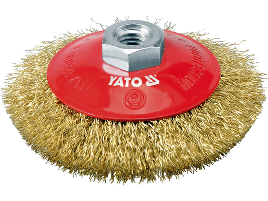  CIRCULAR BRUSH, CRIMPED BRASS WIRE