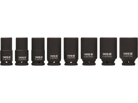 TOMADAS DE IMPACTO LONGO 3/4'', CONJUNTO DE 8