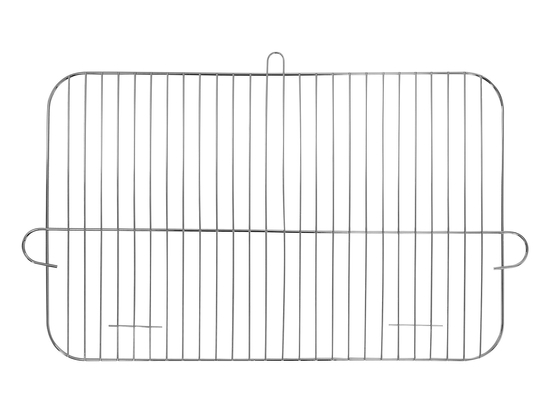 SZÉN GRILL POLCVAL, RÁCS 53X33CM