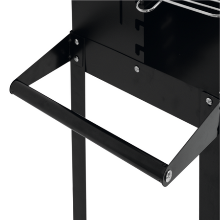 SZÉN GRILL POLCVAL, RÁCS 48 X 26,5CM