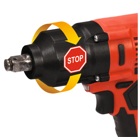 BRUSHLESS IMPACT WRENCH 18V, 1/2'', 700NM - BATTERY 3 AH