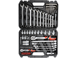 SET UTENSILI 1/4'' E 1/2'', 77 PZ.