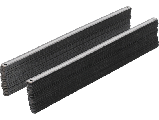 BRZESZCZOTY DO METALU, L-300 MM, DWUSTRONNY, RAMC, 12MM -144SZT