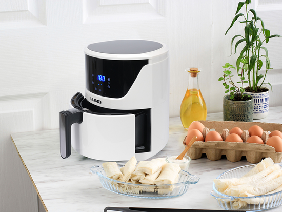 FRITADEIRA 3.7L 1400W LED, BRANCA