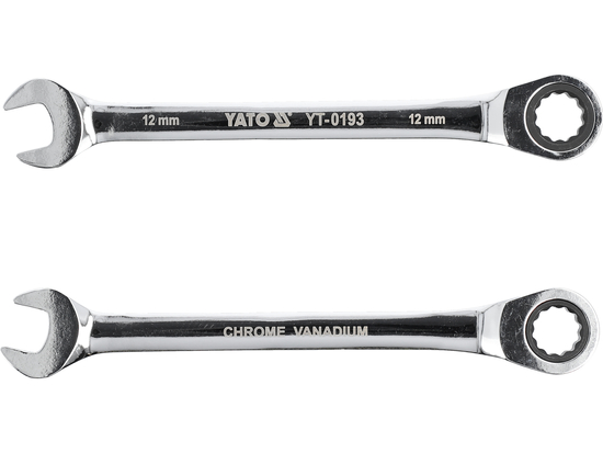 CHIAVE COMBINATA CON CRICCHETTO 12 MM