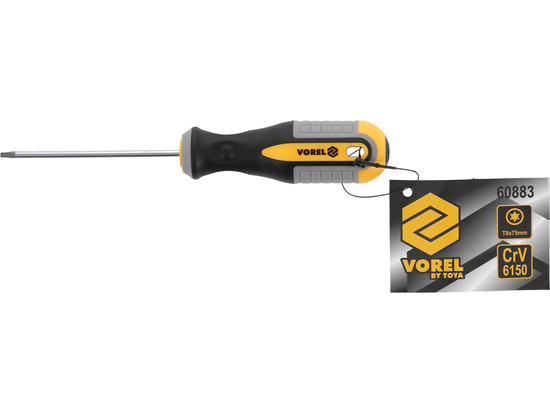 WKRĘTAK TORX T8X75 MM CRV