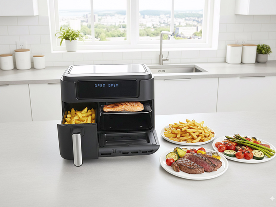 ΦΡΙΤΖΑ ΦΟΡΤΙΝΑΣ 2400W 3,5L+7,5L