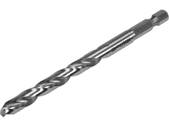 METAL DRILL WITH HEX SHANK 7,5MM HSS 6542